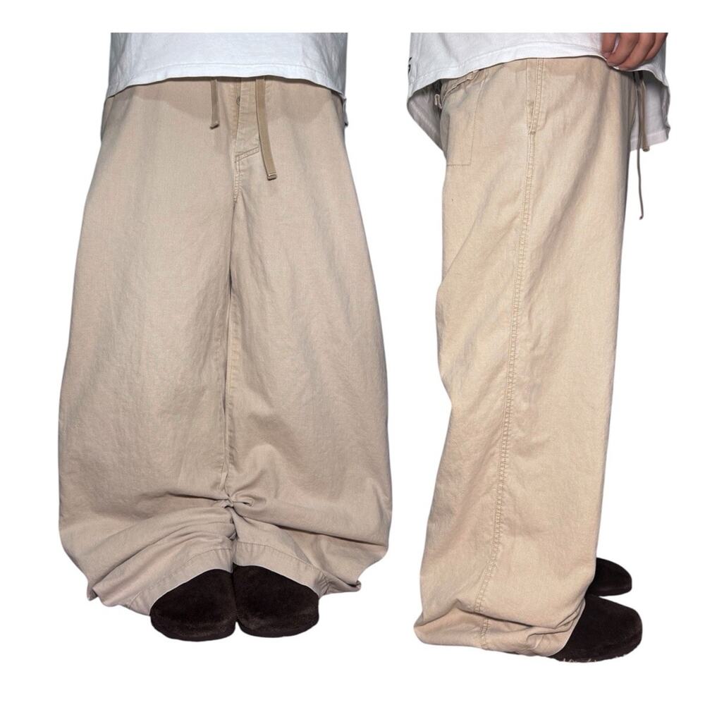 Y2k BAGGY Fit EXPRESS Pants Mens 40x31 skater Type Wide Leg